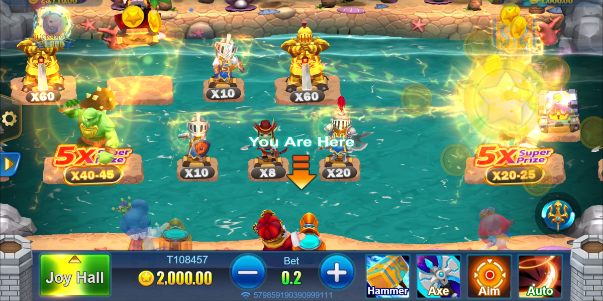 Boom Legend Fishing - Interface - ramly888m