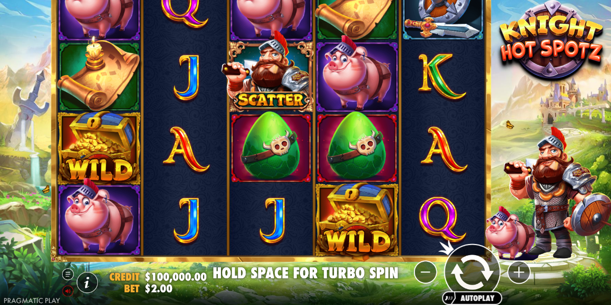 Knight Hot Spotz Slot - Interface - ramly888m