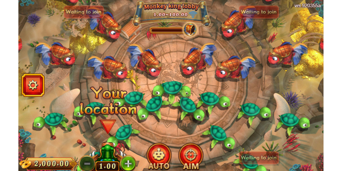 Monkey King Fishing - Interface - ramly888m