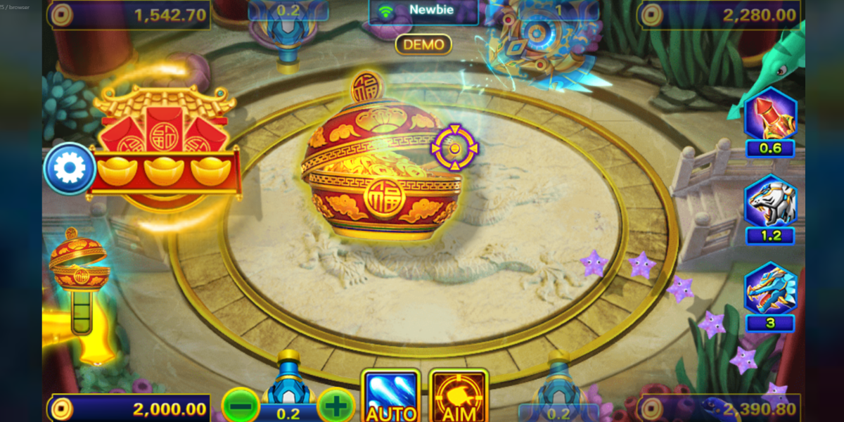 Cai Shen Dao Fishing - Interface - ramly888m