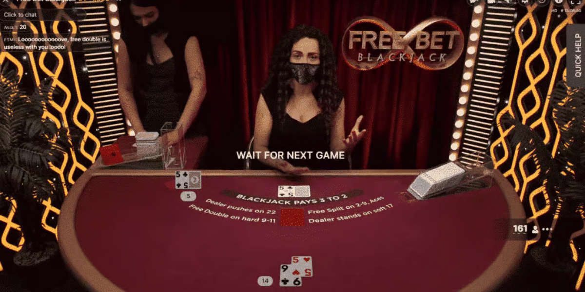 Infinite Free Bet Blackjack - Gameplay 2 - ramly888m