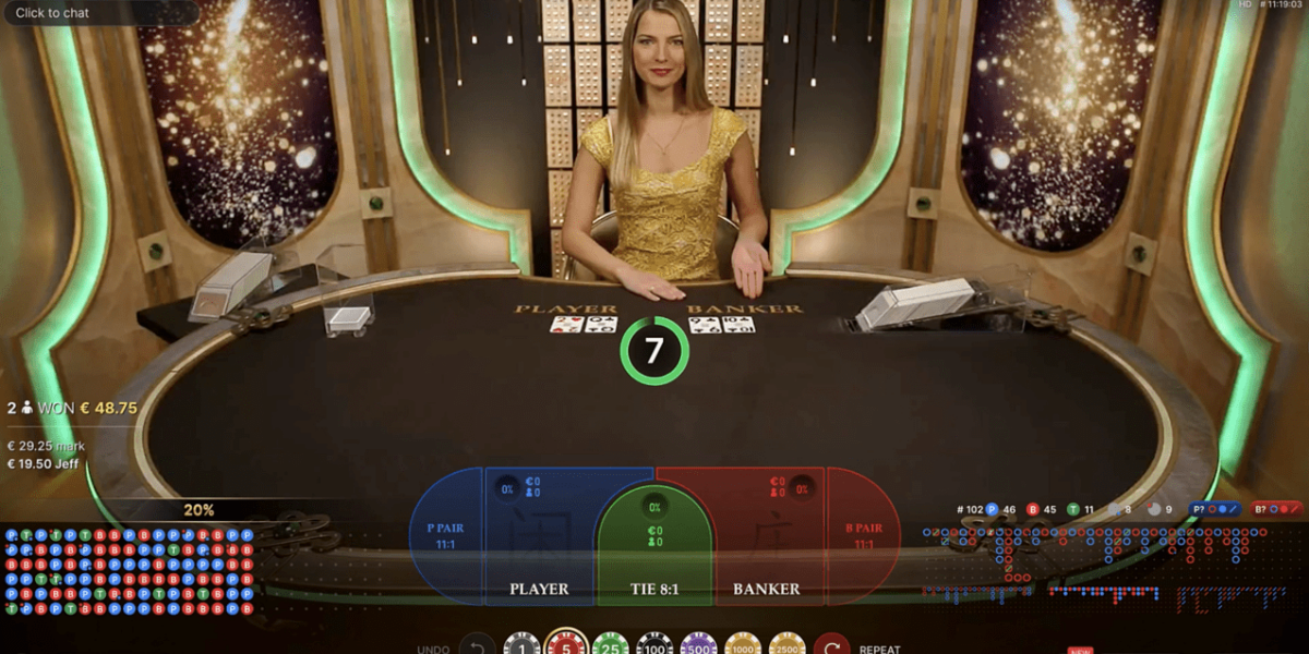 Peek Baccarat - Gameplay 2 - ramly888m