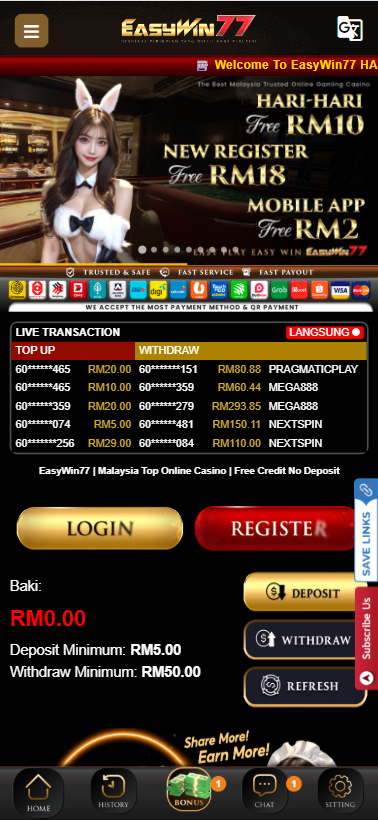 EasyWin77 - Homepage - ramly888m