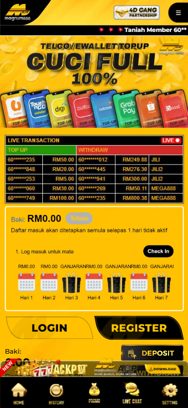 Magnum888 - Homepage - ramly888m