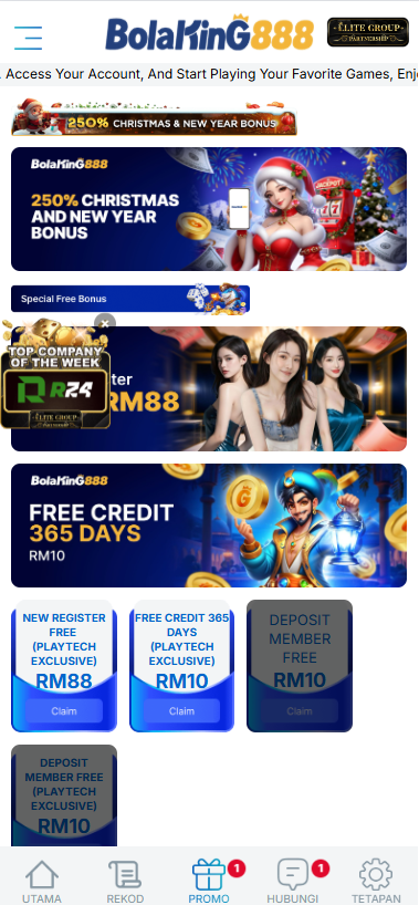 Bolaking888 - Promotion - ramly888m