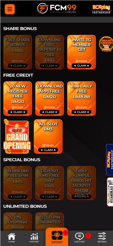 FCM99 - Promotion - ramly888m