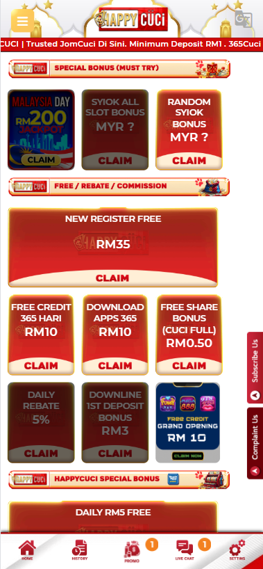 HappyCuci - Promotion - ramly888m