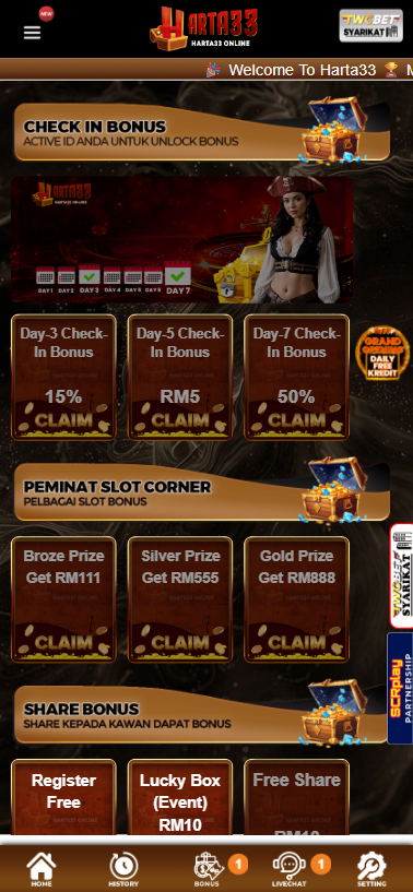 Harta33 - Promotion - ramly888m