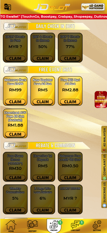 JDSlot88 - Promotion - ramly888m