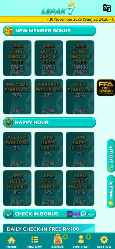 Lepak7 - Promotion - ramly888m