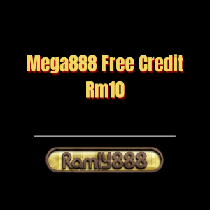 Mega888 Free Credit Rm10 - Logo - ramly888m